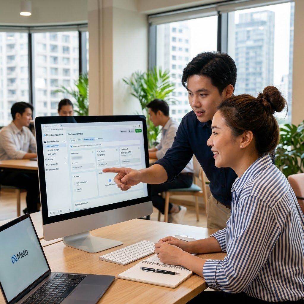 บริการติดตั้งและตั้งค่าระบบ Facebook Business
